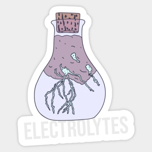 Electrolytes - Lightning in a Bottle Sticker